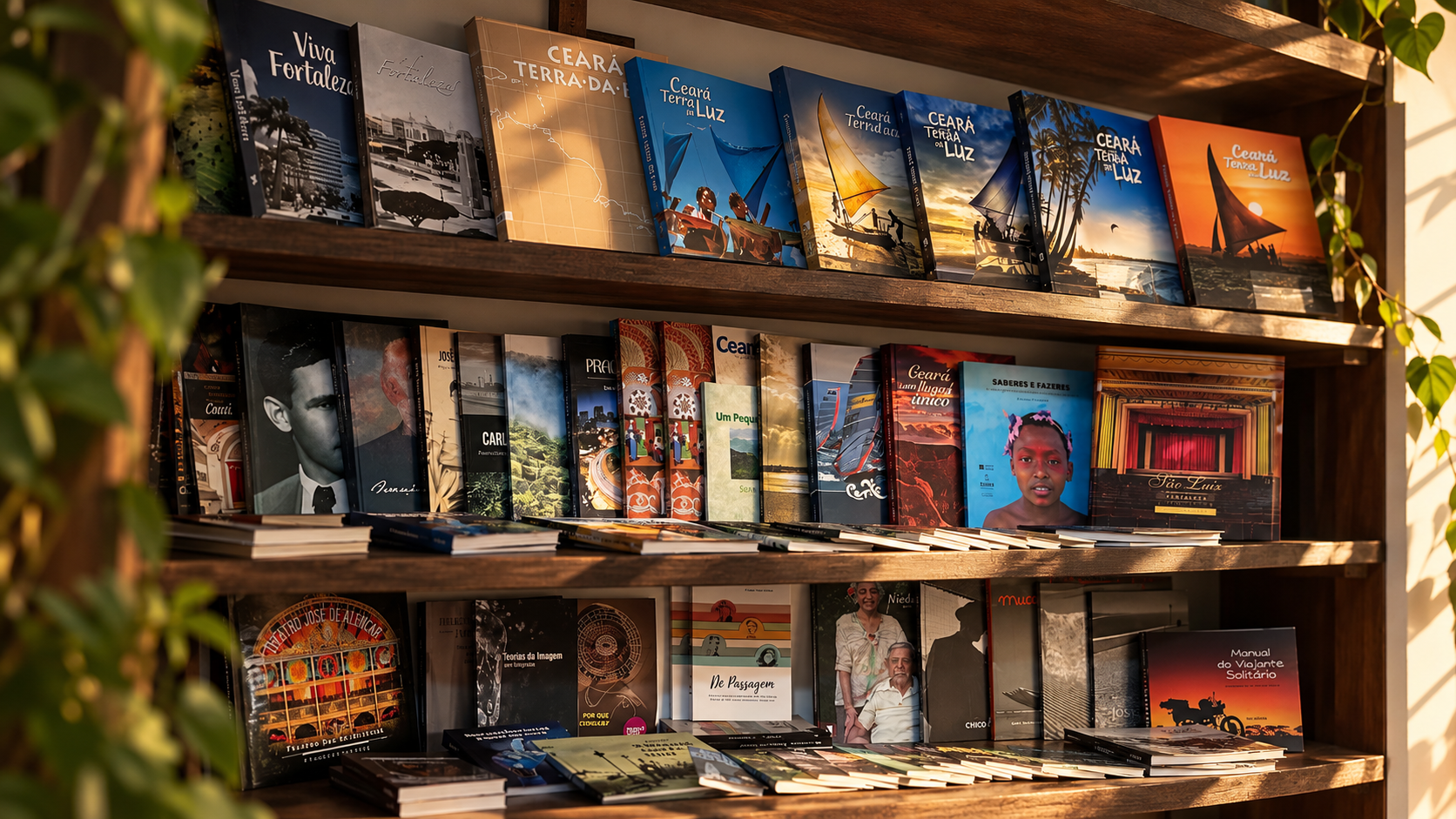 Estante de Livros